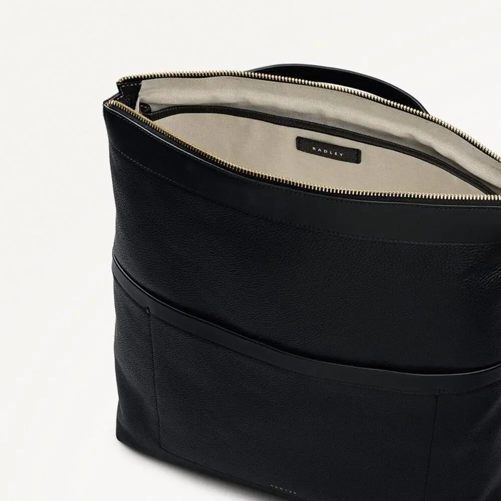 Radley London Alba Place Large Ziptop Backpack In Black